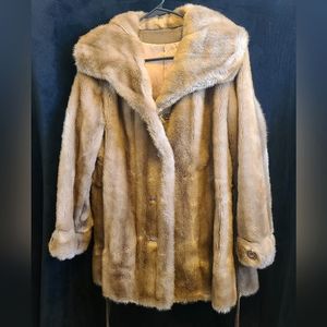 Career Originals Vintage Real Fur Coat